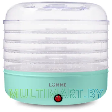 Сушилка для овощей и фруктов Lumme LFD-105PP (светлая яшма)
